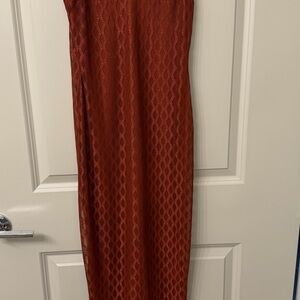 Windsor Rust Lace Dress